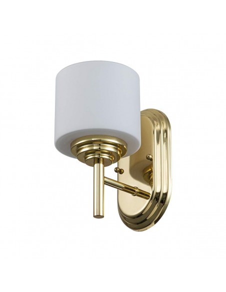 badeværelseslampe væg led messing moderne design spejl