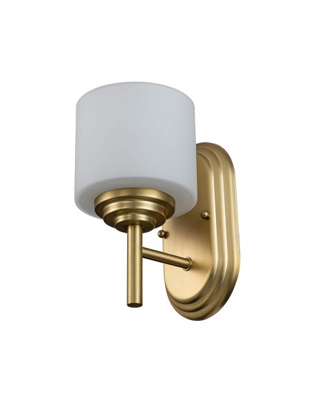 badeværelseslampe væg led messing moderne design spejl