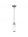 PAYNE Badeværelselampe i stål og opalglas Ø7,4 cm 1 x G9 3W LED - Poleret krom/Opalhvid