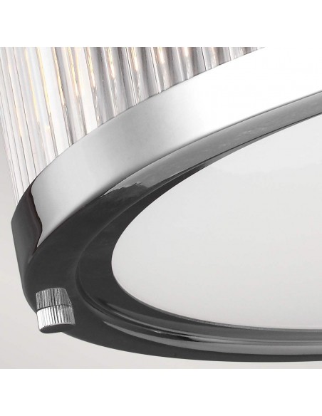 badeværelseslamper loft loftlampe led krom moderne design