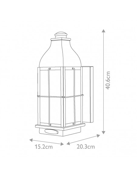 væglampe udendørslamper gammel stil klassisk udendørs lamper