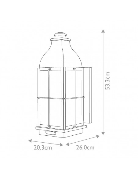 væglampe udendørslamper gammel stil klassisk udendørs lamper
