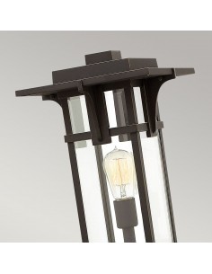 Bedlampe led udendørslamper gammel stil klassiske sokkellamper halvmur retro 2