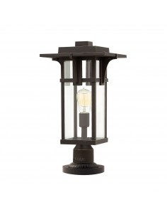 Bedlampe led udendørslamper gammel stil klassiske sokkellamper halvmur retro