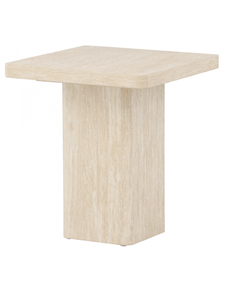 sofabord travertin sten marmor sidebord