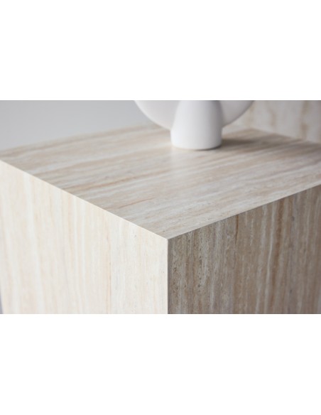 sofabord travertin sten marmor sidebord