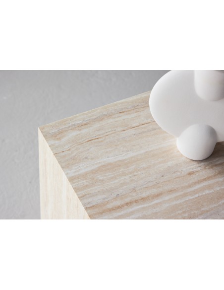 sofabord travertin sten marmor sidebord