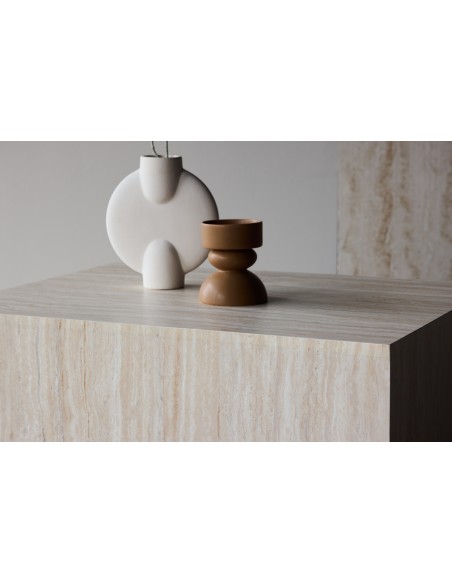 sofabord travertin sten marmor sidebord