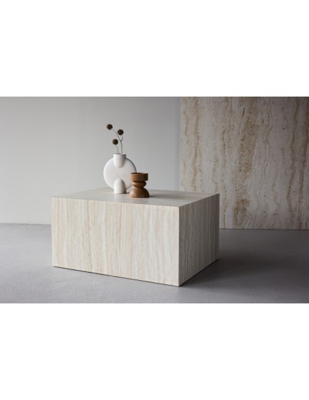 sofabord travertin sten marmor sidebord