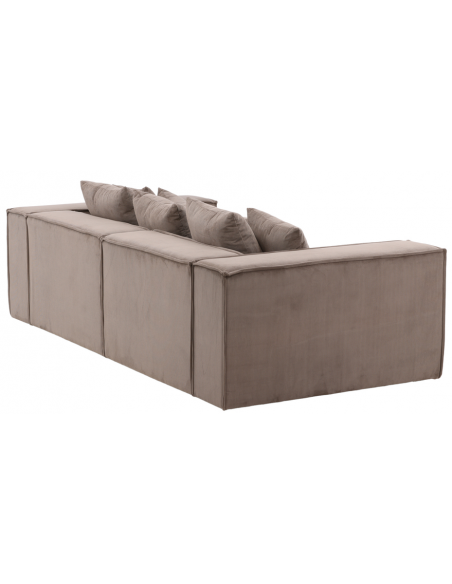 sofa modulsofa moduler moderne design stof