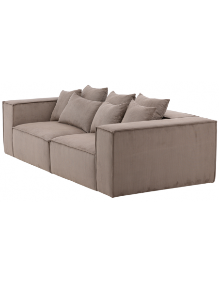 sofa modulsofa moduler moderne design stof