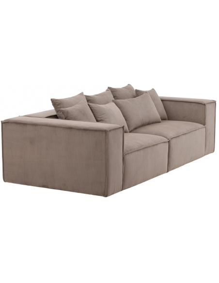 sofa modulsofa moduler moderne design stof