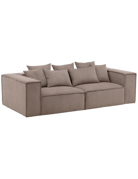 sofa modulsofa moduler moderne design stof