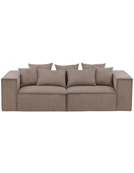 sofa modulsofa moduler moderne design stof