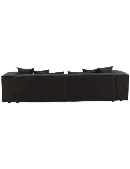 sofa modulsofa moduler moderne design stof sort