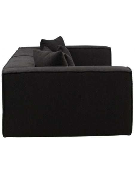 sofa modulsofa moduler moderne design stof sort