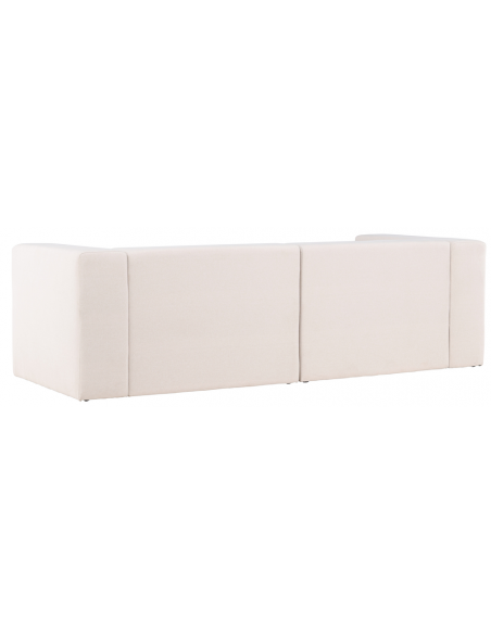 sofa modulsofa moduler moderne design stof hvid flydersofa