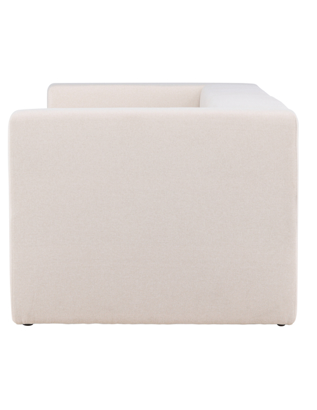 sofa modulsofa moduler moderne design stof hvid flydersofa