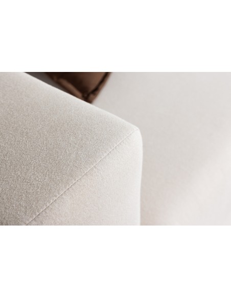 sofa modulsofa moduler moderne design stof hvid flydersofa