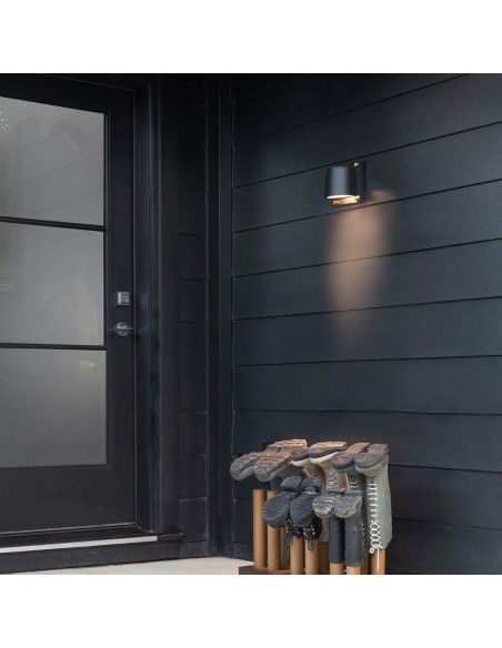 væglampe udendørslamper kysten kystnære områder dæmpbar sort led udendørs lamper
