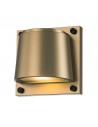 SCOUT Udendørs væglampe i komposit og kunststof H16,5 cm 1 x GU10 10W LED - Messing