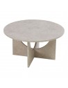 RINDAL Rundt sofabord i møbelplade H41,5 x Ø80 cm - Betonlook