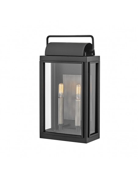 væglampe udendørslamper gammel stil klassisk udendørs lamper sort