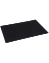 Smudsmåtte skridsikker i gummi og polypropylene 60 x 40 cm - Sort