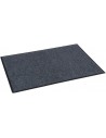 Smudsmåtte skridsikker i gummi og polypropylene 60 x 40 cm - Sort/Mørkegrå