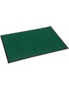 Smudsmåtte skridsikker i gummi og polypropylene 60 x 40 cm - Sort/Grøn