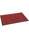 Smudsmåtte skridsikker i gummi og polypropylene 90 x 60 cm - Sort/Rød