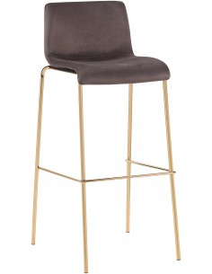 barstol velour velur stof billig moderne design