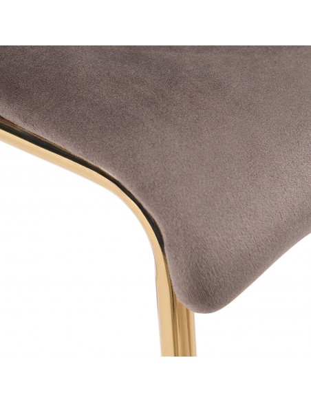 barstol velour velur stof billig moderne design