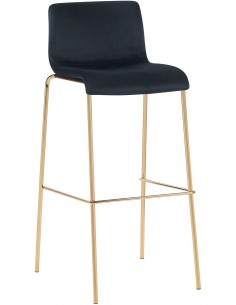 barstol velour velur stof billig moderne design