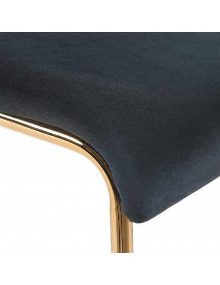 barstol velour velur stof billig moderne design