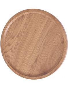 rundt sofabord træ sort moderne design eg 2