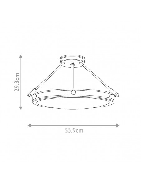 loftlampe moderne design plafond loftslampe