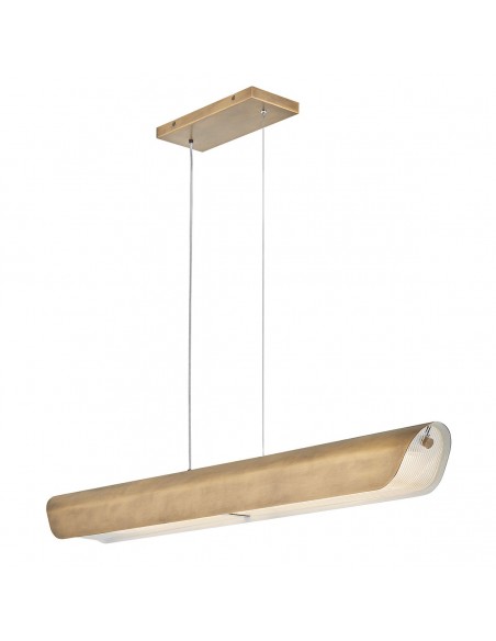 moderne design langbordspendel spisebord køkken køkkenø messing