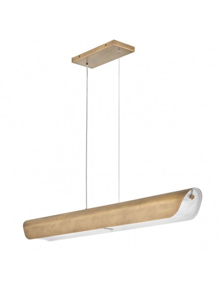 moderne design langbordspendel spisebord køkken køkkenø messing
