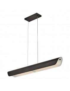 moderne design langbordspendel spisebord køkken køkkenø sort