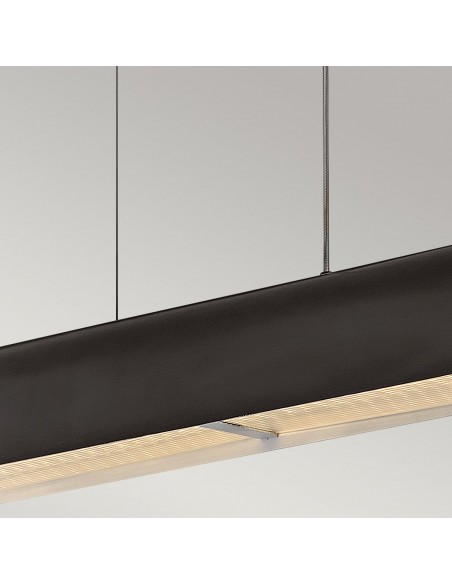 moderne design langbordspendel spisebord køkken køkkenø sort