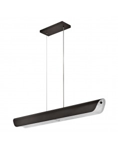 moderne design langbordspendel spisebord køkken køkkenø sort 2