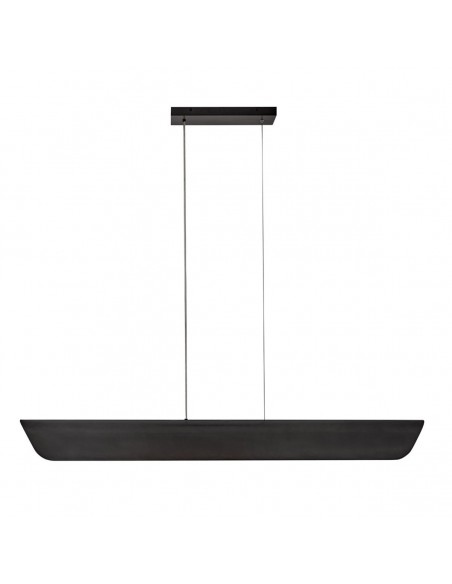 moderne design langbordspendel spisebord køkken køkkenø sort
