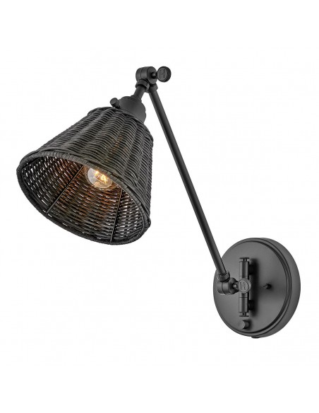 væglampe moderne design sort soveværelse sengelampe