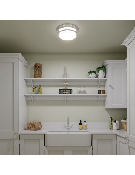 badeværelseslamper loft loftlampe led krom moderne design