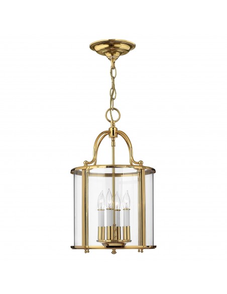 lille moderne design lysekrone messing
