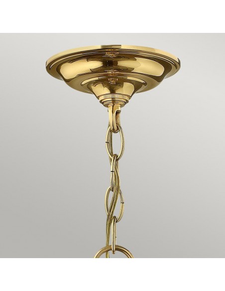 lille moderne design lysekrone messing