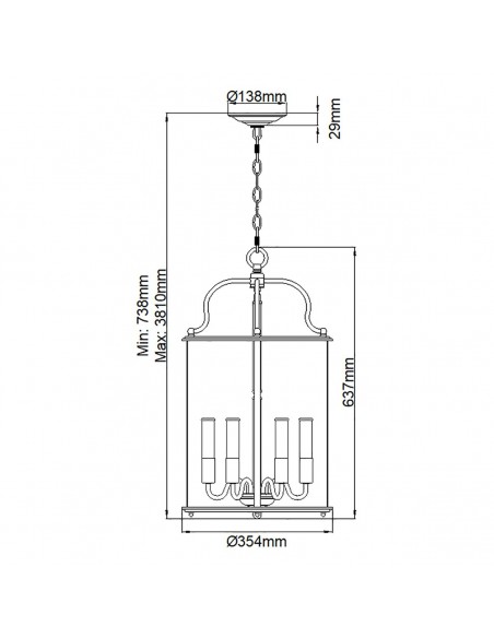 moderne design lysekrone