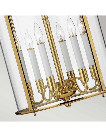 moderne design lysekrone messing