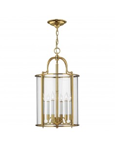 moderne design lysekrone messing